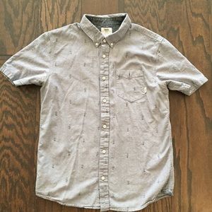 Vans Men’s Slim Fit “Cactus” Short Sleeve Size M